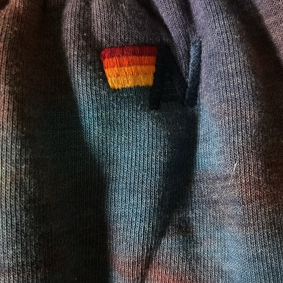 Aviator Nation tie dye sweatpants sz L - Picture 7 of 7